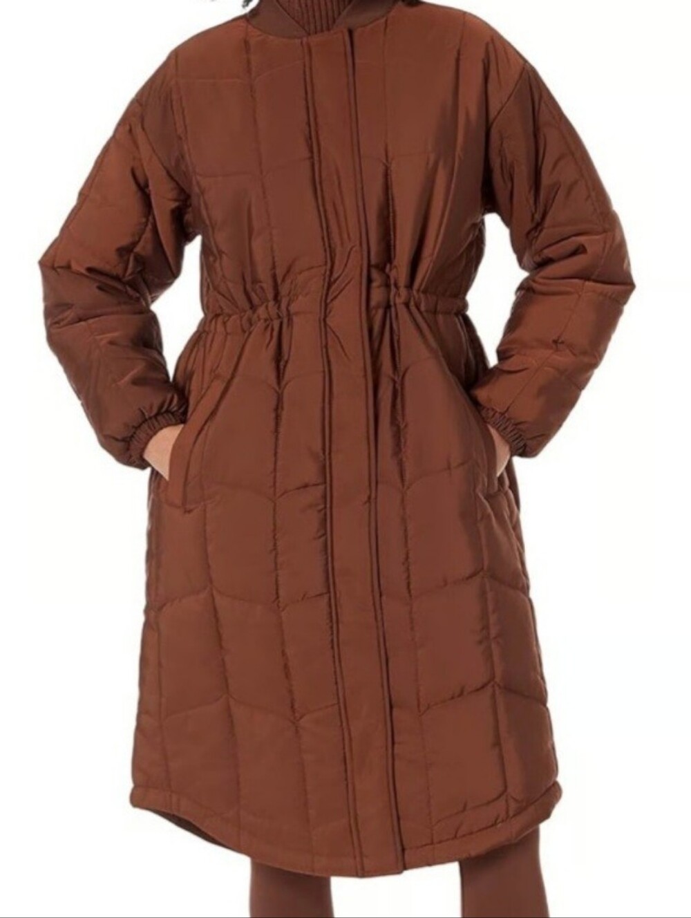 Amazon Essentails Oversized Quilted Coat NWT
